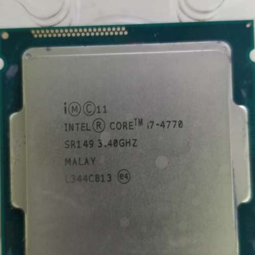 intel i7-4770 連同2條Team ddr3 1600 8Gb共16Gb