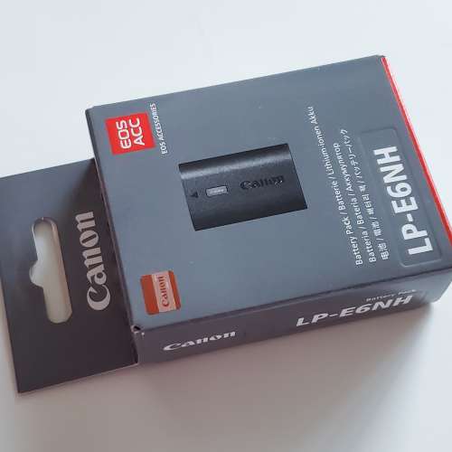Canon LP-E6NH for EOS 5D III IV EOS R R5 R6 R6 II R7