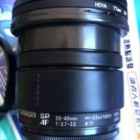 NIKON 全幅單反用大光圈超廣自動鏡Tamron SP AF 20-40mm f/2.7-3.5非球面(IF)
