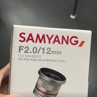 Samyang 12mm 超廣角 e mount