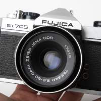 🇯🇵Fujica ST705+🇩🇪Carl Zeiss Jena 50/2.8 Lens 軸心國組合😁