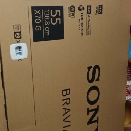 SONY BRAVIA X70G 4K 55寸 TV