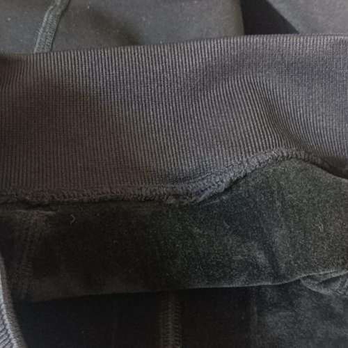 全新 黑色 加厚 保暖 毛絨 九分 喱士 襪褲 打底褲