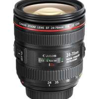 Canon EF 24-70mm f/4L IS USM  佳能變焦鏡有微距遮光罩及防震功能