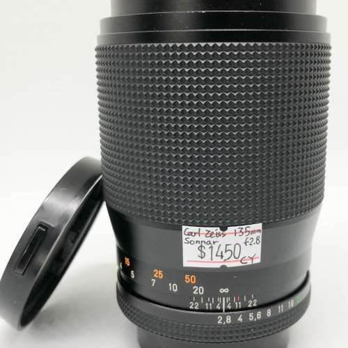 99% New Carl Zeiss Sonnar 135mm F2.8 F5.6手動鏡頭, 深水埗門市可購買