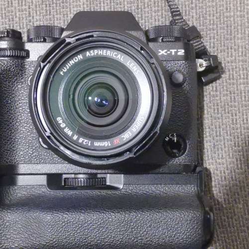 fujifilm xt2 body + 16mm f2.8 + 原装直倒