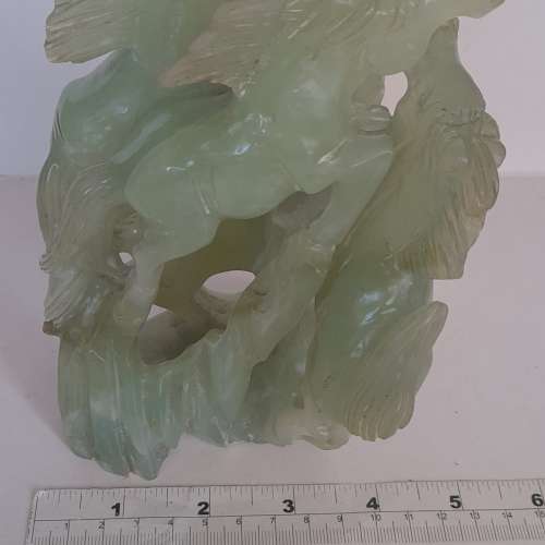 7吋新山玉4駿馬擺件， 四面立體雕刻，重約一公斤， 多年前存貨清貨價售，原價1880,...