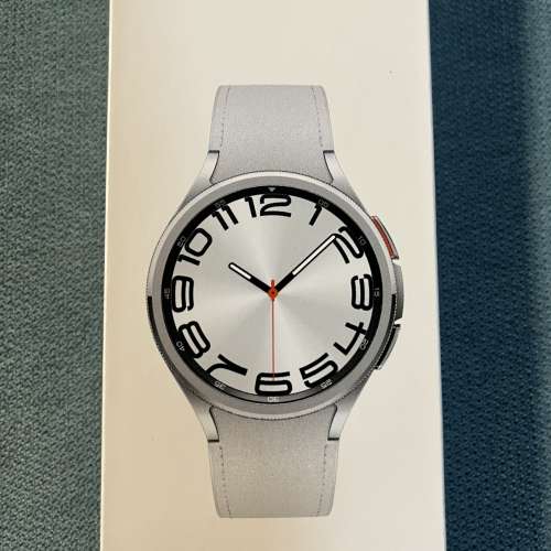 *全新行貨無開封*SAMSUNG GALAXY WATCH 6 CLASSIC BT 47MM SILVER