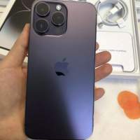 港版 Apple iPhone 14 Pro Max 256G 暗紫色6.7寸大螢幕，買翻極少用，同全新一樣，...