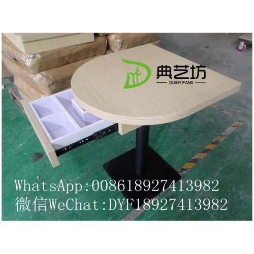 實木封邊防火板餐廳餐枱訂造，現代簡約餐廳餐枱訂造，茶餐廳卡位梳化餐枱，櫃桶餐枱...