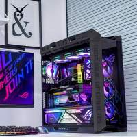 [水冷RGB幻變燈系列】 i7 第9代 RGB電競高階電腦遊戲主機，頂配16G 記憶體，Radeon...