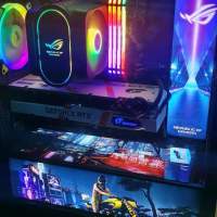RGB水冷遊戲電腦主機九代i7-第9代/144hz高刷電競/遊戲. 剪片獨顯 4G/16g內存/1TB S...