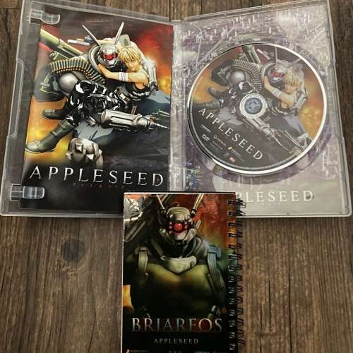 原裝香港正版 三區 DVD 電影動畫 蘋果核戰記 特別版 *中文字幕 粵語配音