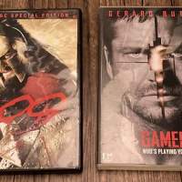 原裝香港正版 三區 DVD 電影 傑瑞德·巴特勒 戰狼300 極限遊戲 Gerard Butler 300 ...