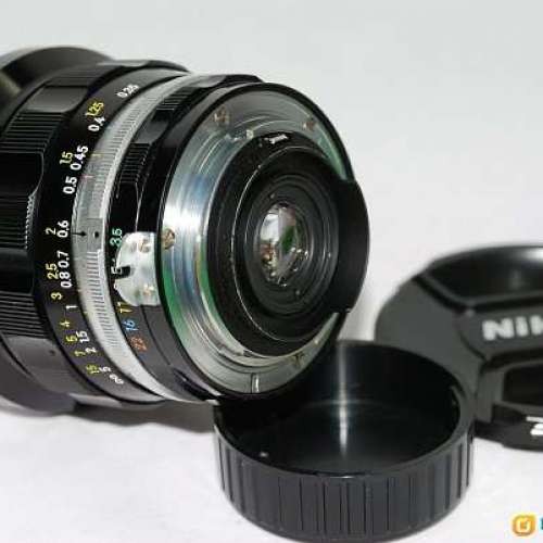 Nikon Nikkor NKJ UD Auto 20mm f/3.5 (non-Ai mount)