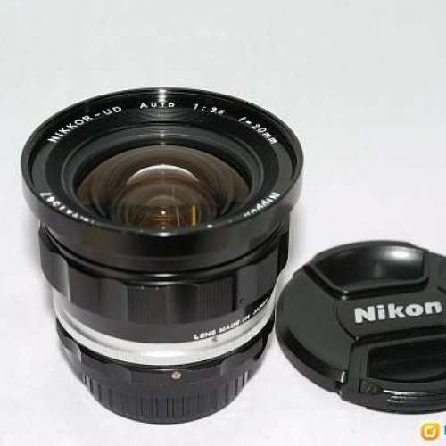 Nikon Nikkor NKJ UD Auto 20mm f/3.5 (non-Ai mount)