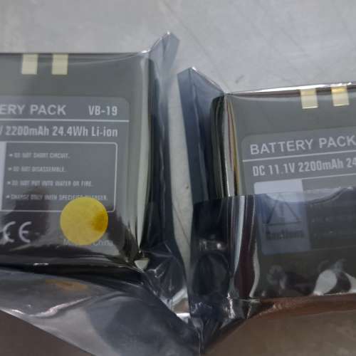 全新 godox Vb18 vb-19 兼容電池 for 閃光燈V850  V860  ii