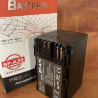 BATTPRO BPA30 BP-A30電池合Canon EOS C70, EOS C300 Mark lll, C200,C200B Cinema...