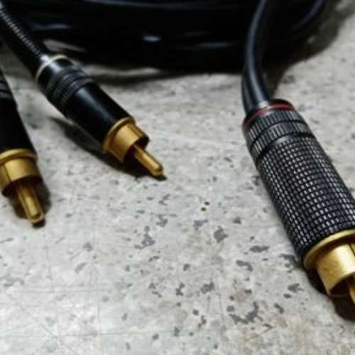 Hisawa shield Audio cable ofc japan Standard 6米長 1入2出 rca