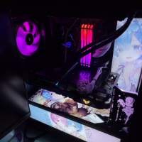 [水冷RGB幻變燈系列】 i7 第8代 水冷RGB電競高階電腦遊戲主機，頂配16G 記憶體，Ra...
