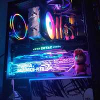 高端RGB 水冷i7 第8代 電競高階遊戲打機剪片台式主機，高配16G 記憶體，Radeon R9 ...