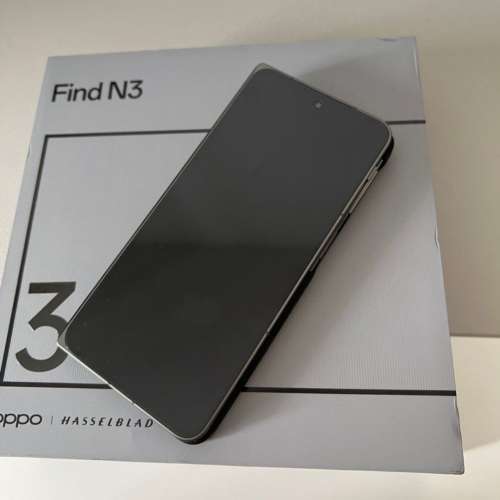 Oppo find N3 黑色行貨 2年保養+2年碎屏保