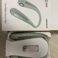 SAMSUNG ITFIT Portable Neck Fan (只打開盒睇吓）個盒有啲舊 同埋擺咗一段時間