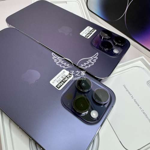 (Apple Care+🍎14 pro max 港行) Apple Iphone 14 pro max 紫色 128 / 256 / 512 /...