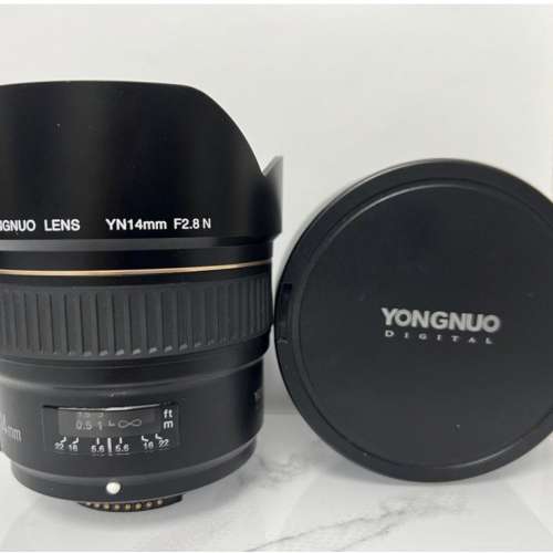 Yongnuo 永諾 YN14MM F2.8 廣角鏡 大光圈自動對焦 (合 Nikon 機）