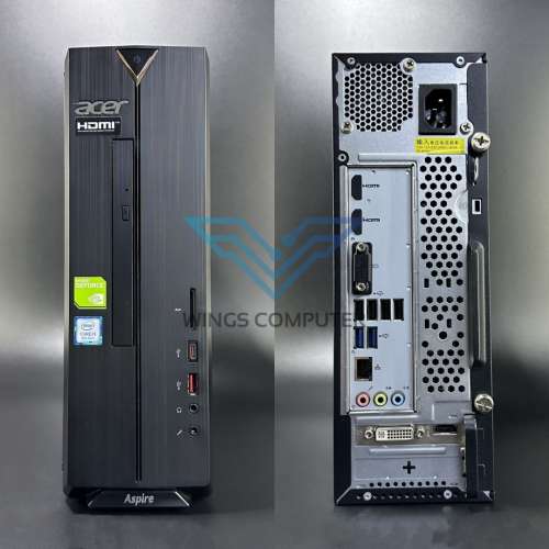 Acer 桌面電腦 ( i5-9500 / 32GB RAM / 512GB SSD )【🌐Wi-Fi 上網｜✨3個月保養】