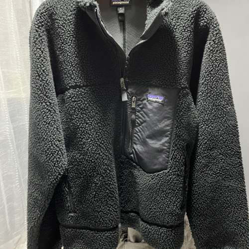 女裝 Patagonia 黑色毛褸 Size M 99% new (樂富交收）