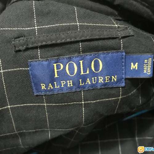 Polo Bi-Swing Windbreaker Black (Size: M)