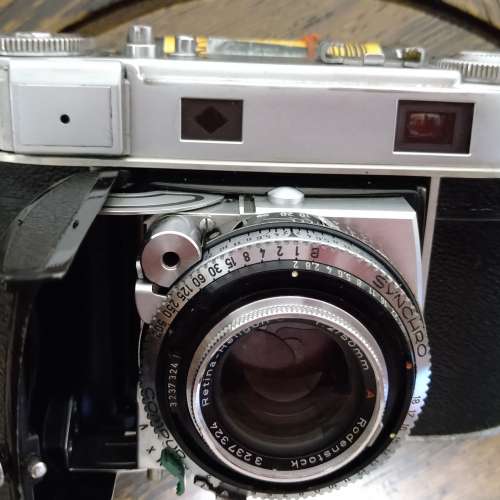 Kodak Retina iiic w/Rodenstock Heligon 50mm f2 (85% ew)