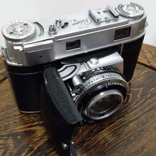 Kodak Retina iiic w/Rodenstock Heligon 50mm f2 (85% ew)