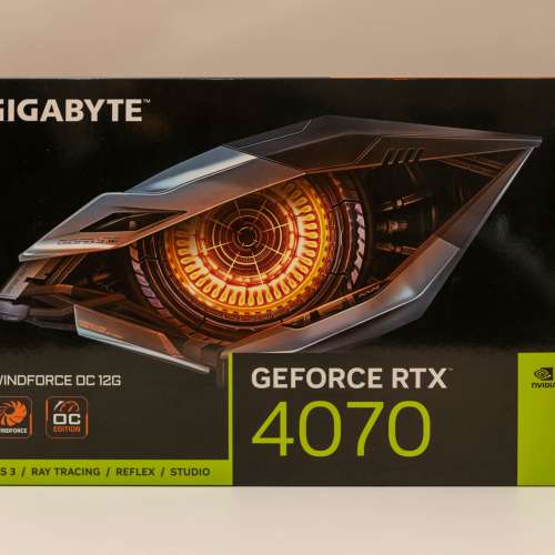 Gigabyte GeForce RTX 4070 WINDFORCE OC 12G 100% new