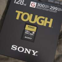 全新未開Sony SF-G TOUGH 128GB SD card