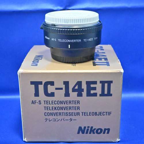 新淨有盒 Nikon 1.4x II TC 1.4倍增距鏡 輕巧方便攜帶 TC 1.4xII tele converter