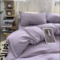 紫色！柔軟👍透氣👍4件x150元 床笠 枕頭袋 被袋