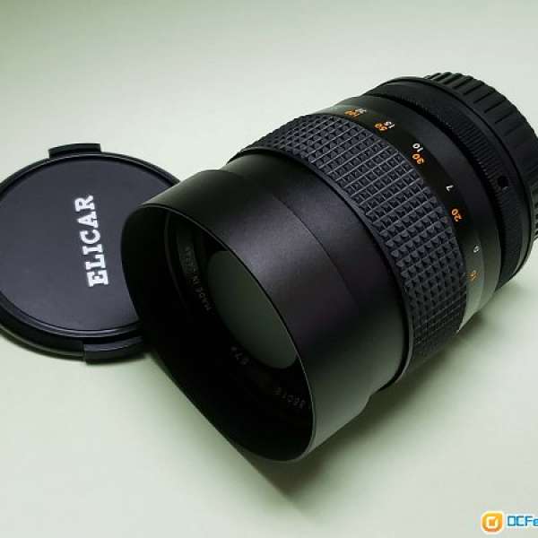 ELICAR MC 300mm f5.6 reflex lens 反射鏡