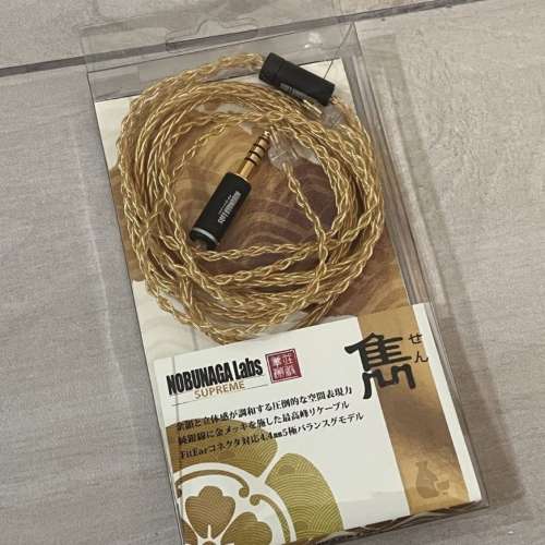 NOBUNAGA Labs Supreme 耳機線 4.4mm to Fitear