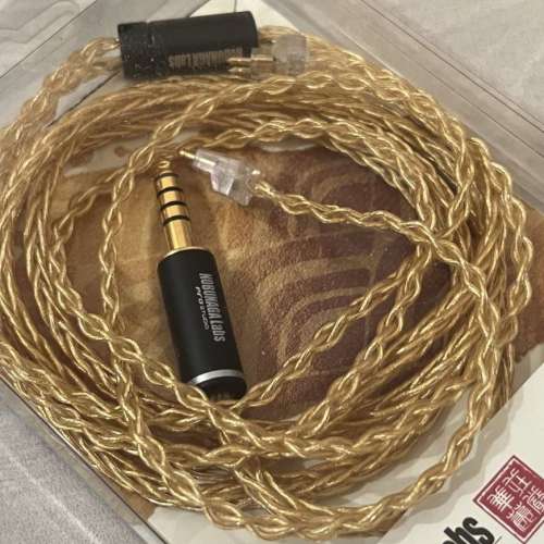 NOBUNAGA Labs Supreme 耳機線 4.4mm to Fitear