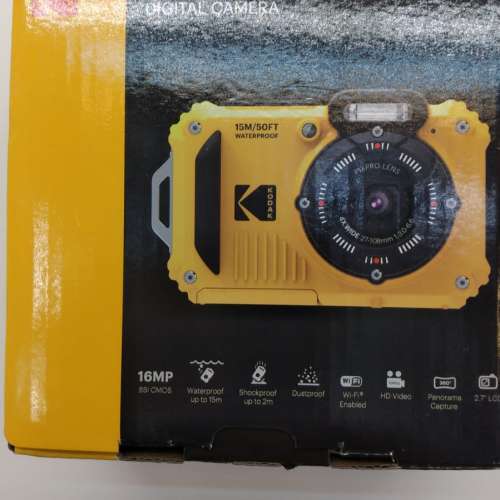 Kodak Pixpro WPZ2 Wifi Waterproof 15meters Digital Camera