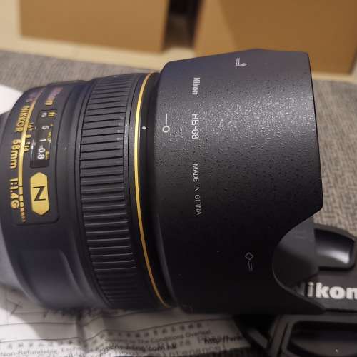 Nikon AF-S 58mm F 1.4