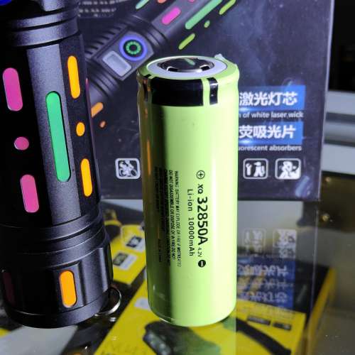 白激光 High Power White Laser Beam Flashlight Zoomable. 4000 lumens. 10000 mAh.