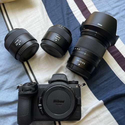 （行貨）Nikon Z6ii Kit set 2470F4，Z35.8，Z50.8，Z85.8