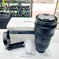 SIGMA 100-400MM F5-6.3 DG DN OS L MOUNT LIKE NEW FULL SET