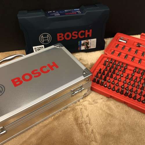 The Bosch GO 2 Cordless Screwdriver Set (108pcs upgraded Aluminum Case)