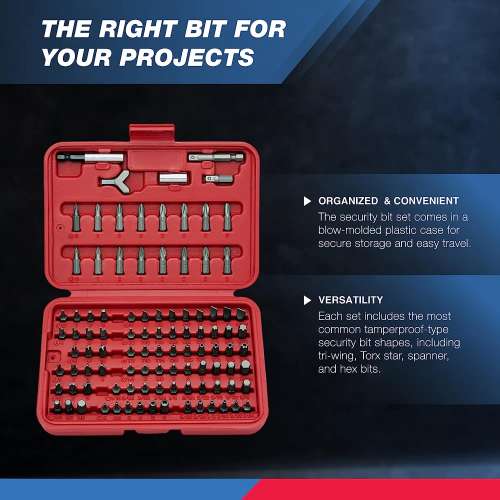 The Bosch GO 2 Cordless Screwdriver Set (108pcs upgraded Aluminum Case)