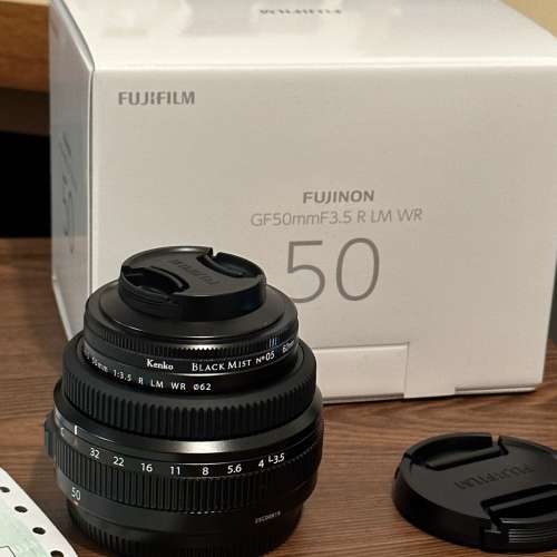 全新行貨 Fujifilm GF50mmF3.5 R LM WR