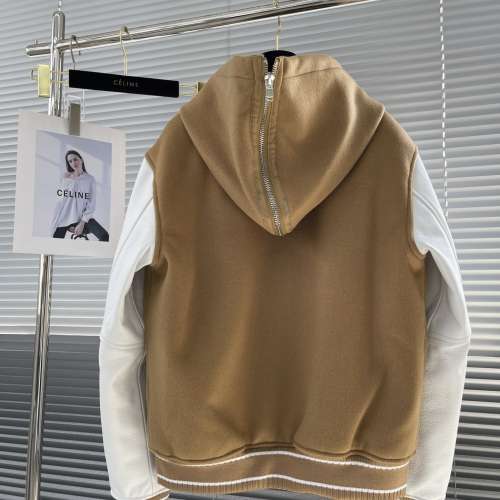 GIVENCHY 米色皮革夹克